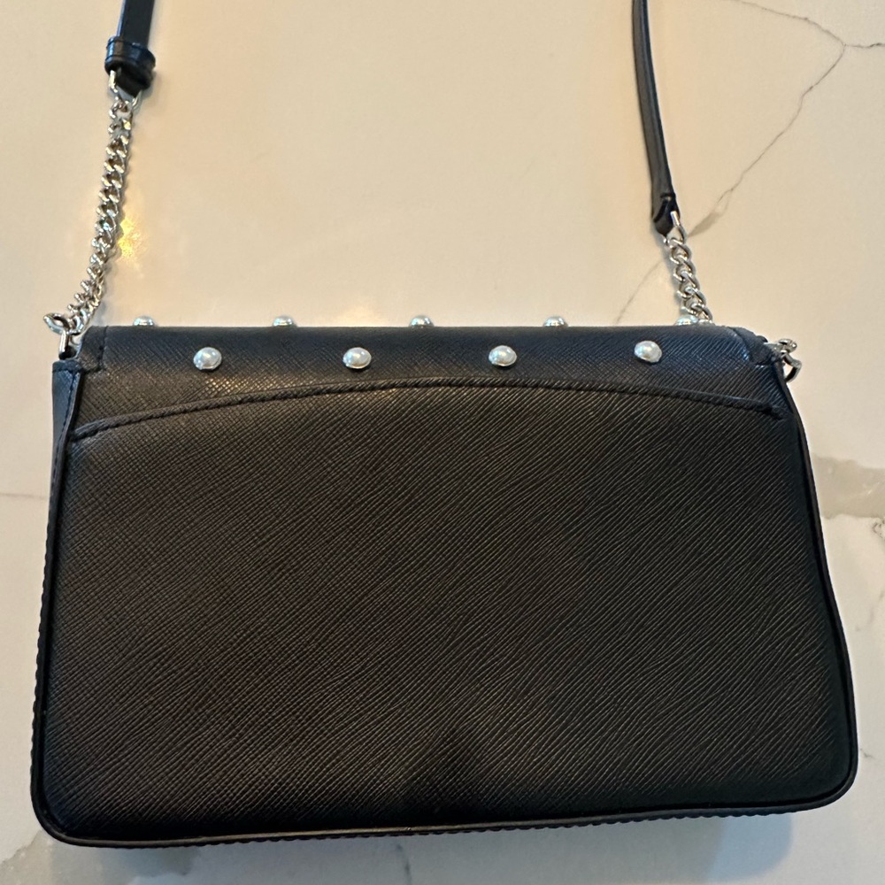 KATE SPADE Pearl Embellished Adjustable Crossbody - Picture 2 of 3
